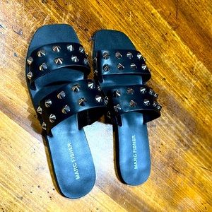 Marc Fisher black sandals size 7